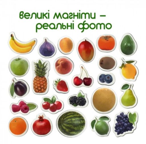Набор магнитов Magdum 25 шт. фрукты, ягоды  132175  фото